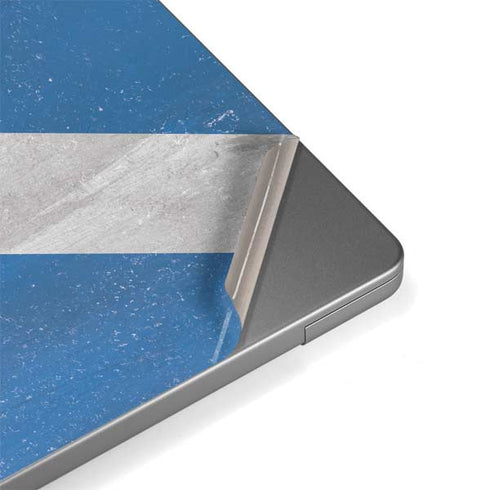Scotland Flag Distressed Apple MacBook Pro 14-inch Skin